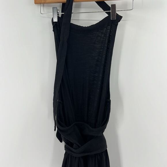 Boden Embroidered Maxi Halter Dress - Black/Blue - 10P - New with tags - Picture 6 of 8